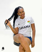 Ghana Tribal Jersey - White