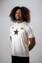 Ghana Pentagram Jersey - White