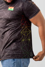 Ghana Pentagram Jersey - Black
